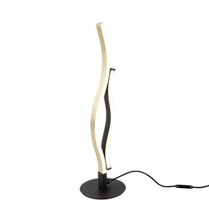 Design tafellamp zwart met goud incl. LED dimbaar - Blaze vyobraziť