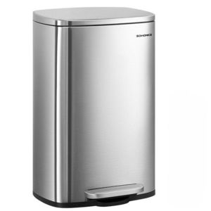 Nerezový odpadkový koš Doro 50 l stříbrný vyobraziť