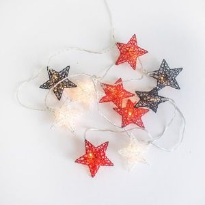 Vianočné vonkajšie svetelné reťaze 3, 3 m vrátane LED 10 svetiel - Stellina vyobraziť