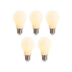 Sada 5 stmievateľných LED žiaroviek E27 A60 matná 5W 380lm vyobraziť