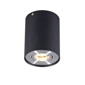 Sada 6 stropných bodových svetiel Rondoo Up tmavosivá vyobraziť