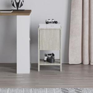 Nočný stolík Houseland EMA travertine vyobraziť