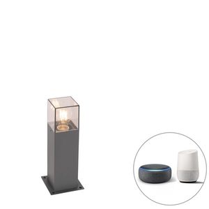 Inteligentná priemyselná vonkajšia stojaca lampa antracit 30 cm vrátane Wifi P45 - Denmark vyobraziť