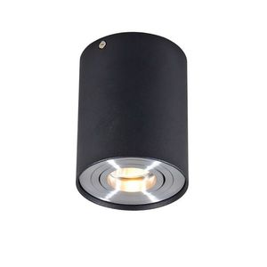 Inteligentné prisadené bodové svietidlo čierne s oceľou vrátane WiFi GU10 - Rondoo Up vyobraziť