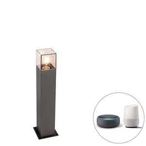 Inteligentná stojaca vonkajšia lampa antracit 50 cm vrátane Wifi P45 - Denmark vyobraziť