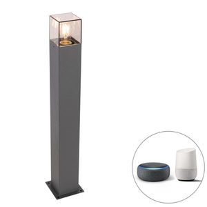 Inteligentná stojaca vonkajšia lampa antracit 70 cm vrátane Wifi P45 - Denmark vyobraziť