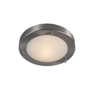 Moderné stropné svietidlo oceľ 18 cm IP44 - Yuma vyobraziť