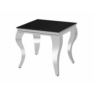 Odkládací stolek Prince B 55 cm černý/chrom vyobraziť