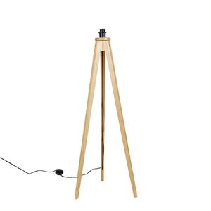 Rustikálna stojaca lampa trojnožka prírodná - Tripod Classic vyobraziť