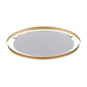 Stropné svietidlo mosadzné 60 cm vrátane LED 3-stupňové stmievateľné - Zlatan vyobraziť