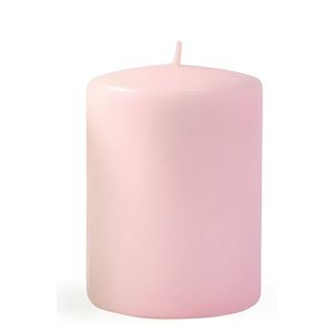 Parafínová svíčka Classic Candles 14 cm růžová vyobraziť