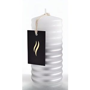 Parafínová svíčka Kler 10 cm bílá vyobraziť