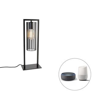 Inteligentná moderná stolová lampa čierna vrátane WiFi ST64 - Balenco Wazo vyobraziť