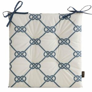 Podsedák na židli GARDEN 43x43 cm bílý/modrý vyobraziť