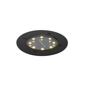 Moderné záhradné bodové svetlo čierne vrátane LED IP65 solárne - Terry vyobraziť