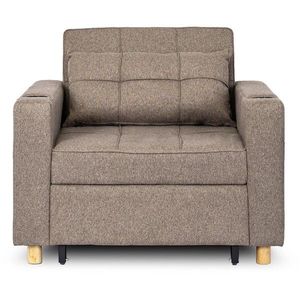 Polohovatelné křeslo Solor hnědé vyobraziť