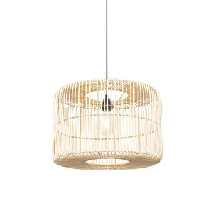 Orientálny závesný luster ratan 45 cm - Maud vyobraziť