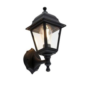 Inteligentné vonkajšie nástenné svietidlo čierne IP44 vrátane WiFi ST64 - Capital vyobraziť