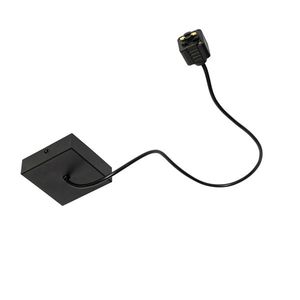 Napájací zdroj so štvorcovou montážnou doskou pre 1-fázovú koľajnicu čierny - Iconic vyobraziť