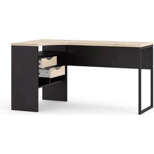 Psací stůl Felixa IV matně černý/dub vyobraziť
