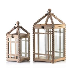 Sada 2 ks luceren LOKKE Lulua XL+L béžová vyobraziť