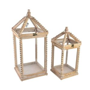 Sada 2 ks luceren LOKKE Pearl XL+L béžová vyobraziť