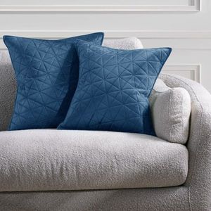 Sada 2 ks povlaků na polštáře AmeliaHome Laila 50x70 cm královsky modrá vyobraziť