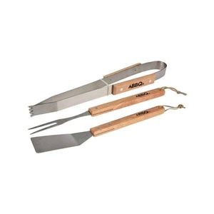 Sada příslušenství pro grilování DYNAMO chrom/dřevo vyobraziť