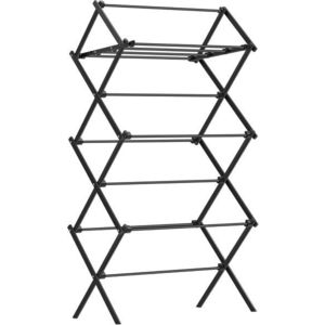 Skládací sušák na prádlo Nomis černý vyobraziť