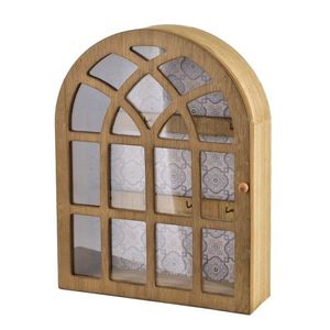 Skříňka na klíče STACY Finestra 28x21 cm hnědá vyobraziť