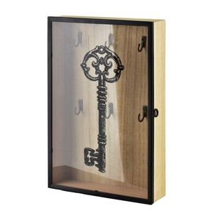 Skříňka na klíče STACY Susi 30x20 cm černá/hnědá vyobraziť