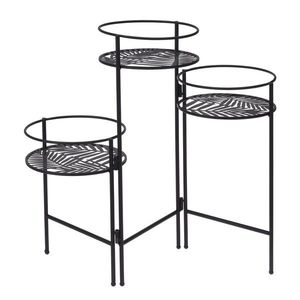 Stojan na 3 kvetiny čierny vyobraziť