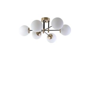 Stropní svítidlo Dolunay VII bílé/černé vyobraziť