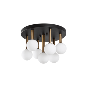 Stropní svítidlo Even černé vyobraziť