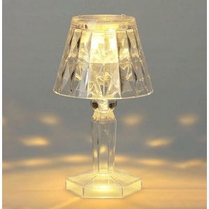 Světelná mini LED lampa Nate 11 cm čirá vyobraziť