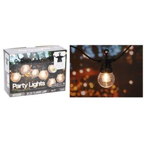 Světelný LED řetěz Amirae s časovačem teplý bílý vyobraziť