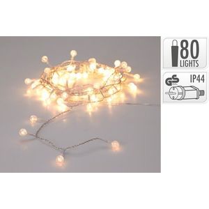 Světelný LED řetěz Burton teplý bílý vyobraziť