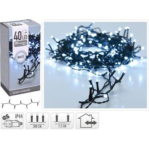 Světelný LED řetěz Danko 300 cm bílý studený vyobraziť