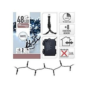 Světelný LED řetěz GINNA 4 m studená bílá vyobraziť