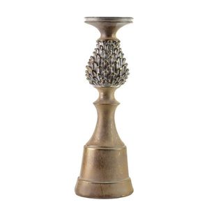 Svícen Santa Lila 19 cm hnědý vyobraziť