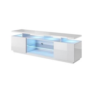 TV stolek EVA 180 cm bílý vyobraziť