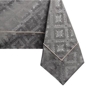 Ubrus s manžetou DecoKing MAYA hnědý vyobraziť