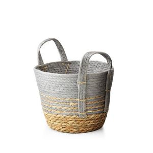 Úložný košík Bali M 23x20 cm hnědo-šedý vyobraziť