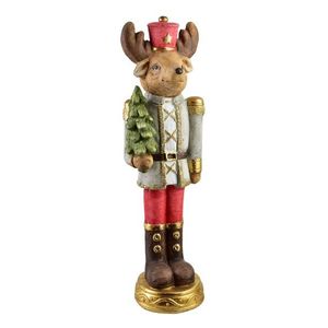 Vánoční figurka Santa Lila 70 cm hnědá/červená vyobraziť