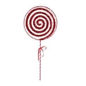 Vánoční ozdoba Santa Lila Lízátko 63 cm červeno-bílá vyobraziť