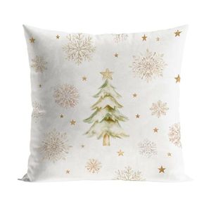 Vánoční povlak na polštář Magic Tree 40x40 cm krémový vyobraziť