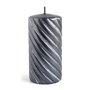 Vánoční svíčka Winter Colours 17, 5 cm černá vyobraziť