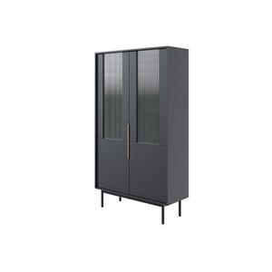 Vitrína Viva 104 cm černá vyobraziť