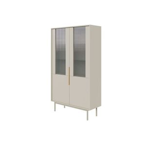 Vitrína Viva 104 cm kašmírová vyobraziť