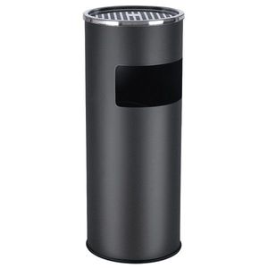 Vonkajší popolník ROY 30 L čierny vyobraziť